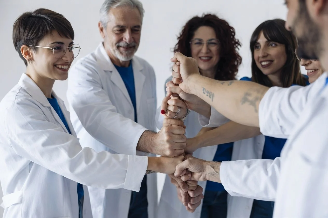 Team PhyGo di operatori sanitari